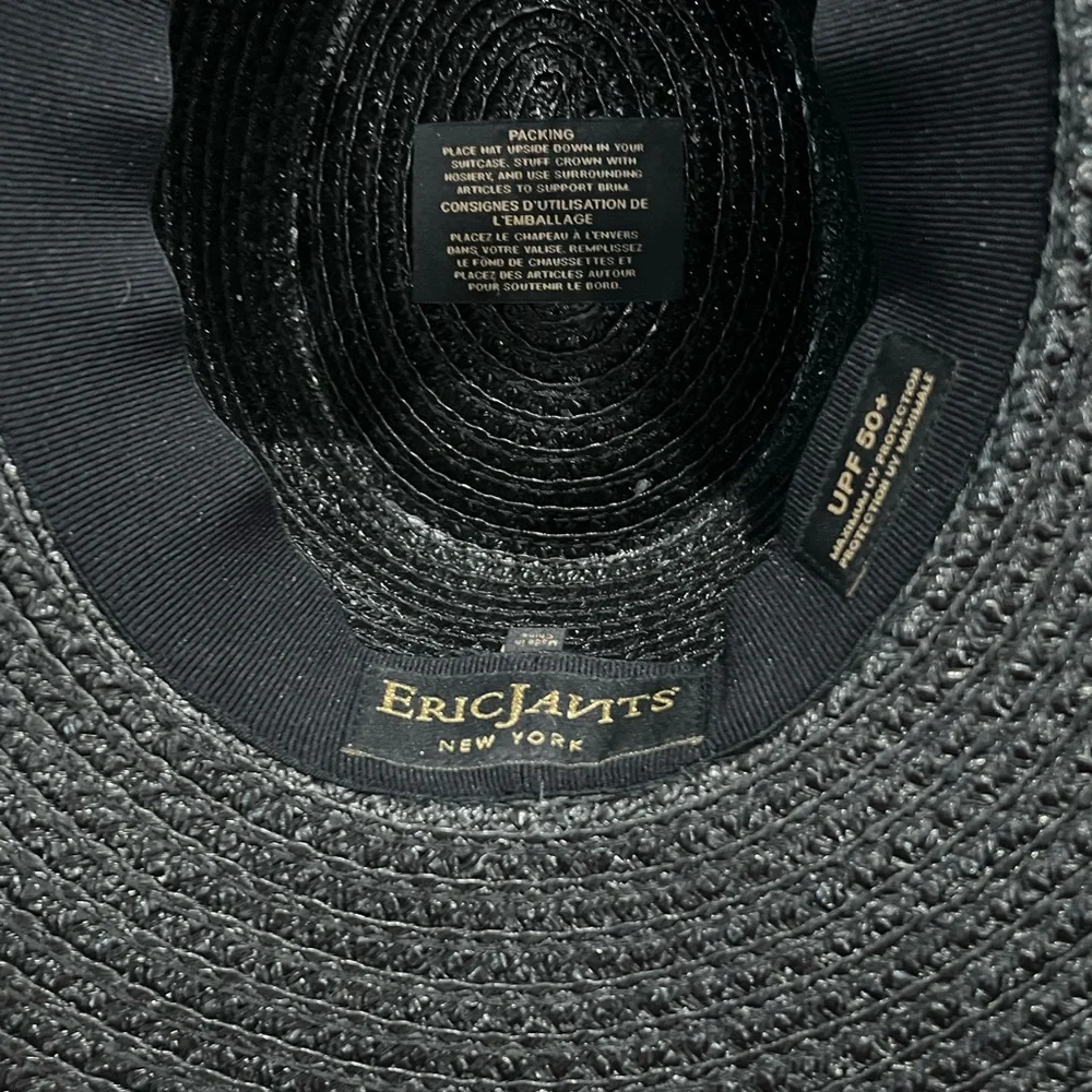 Eric Javits Western Straw Hat - Picture 7 of 9